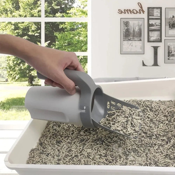 Hygienic Pet Waste Scooper with Built-In Waste Collector