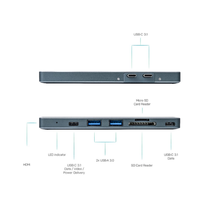 i tec Metal Thunderbolt 3 Docking Station 3