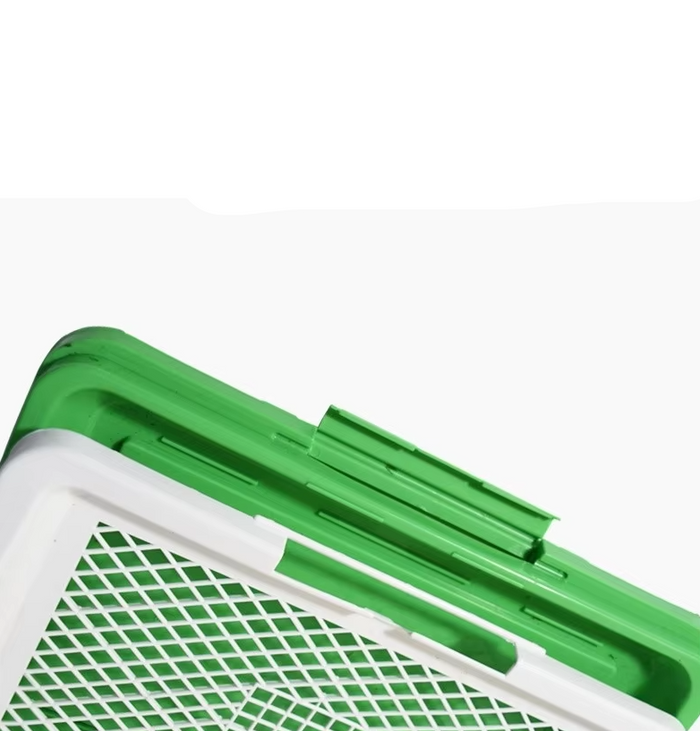 Indoor Dog Toilet with Artificial Turf | Reusable Puppy Potty Training Tray