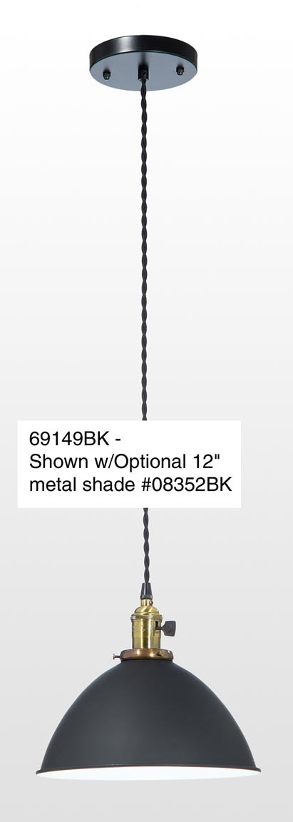 Industrial Style Pendant Lighting Fixtures (less shade)