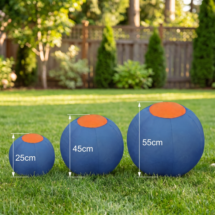 Inflatable Herding Ball for Dogs | Bite-Resistant Push & Chase Exercise Toy
