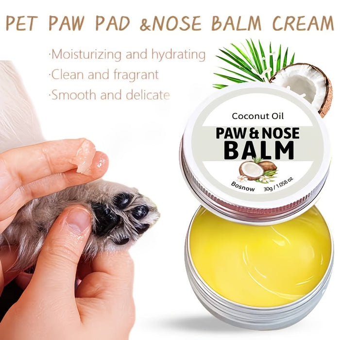 Instant Paw & Nose Balm for Dogs & Cats – Moisturizing Paw Pad Protector
