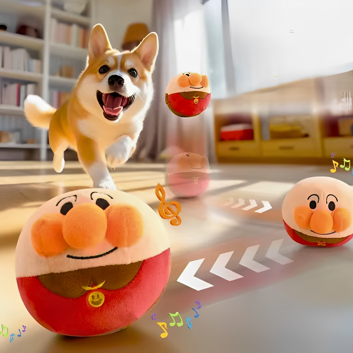 Interactive Dog Toy | Plush & Smart Motion – Fun Indoor Play