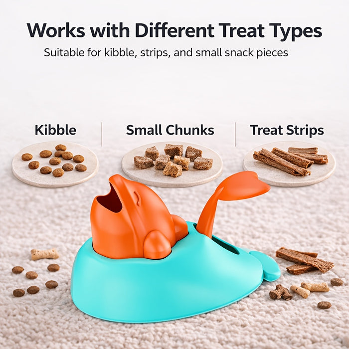 Interactive Dog Treat Dispenser Puzzle Toy for Mental Enrichment & Training