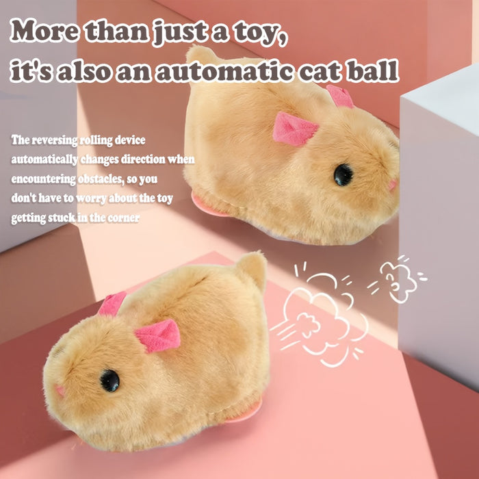 Interactive Motion-Activated Cat Toy Ball – Rechargeable Rolling Pet Toy