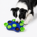 Interactive Paw Puzzle Slow Feeder Bowl for Dogs & Cats | IQ Food Toy