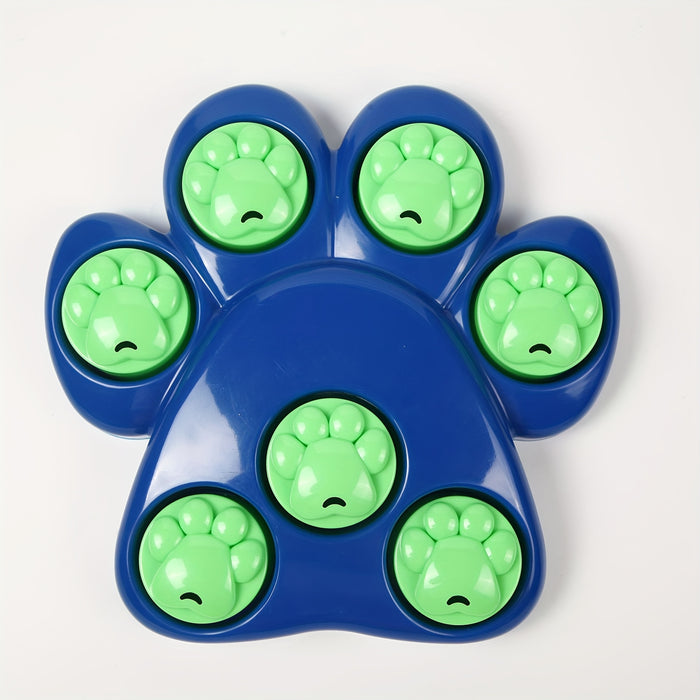Interactive Paw Puzzle Slow Feeder Bowl for Dogs & Cats | IQ Food Toy