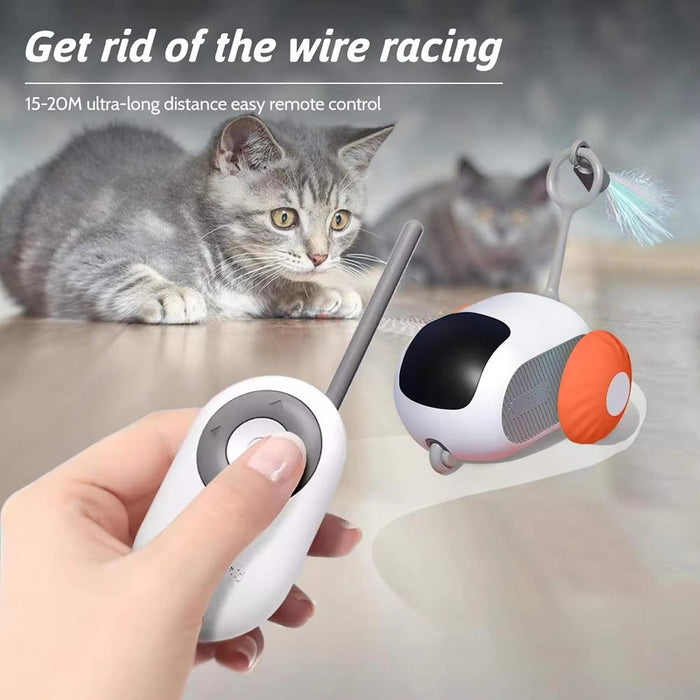 Interactive Remote Control Cat Toy | Smart Chase Toy for Indoor Cats