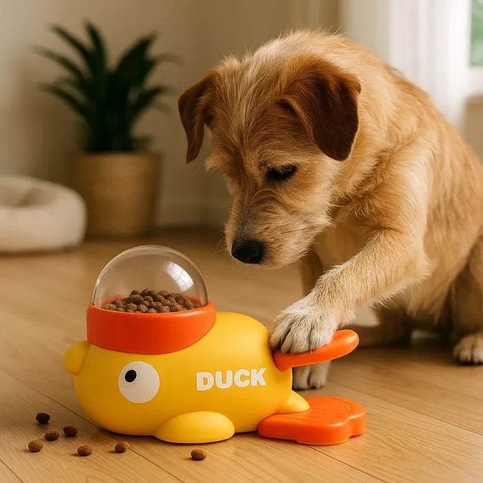 Interactive Slow Feeder Dog Toy – Treat Dispensing Puzzle Toy for Dogs