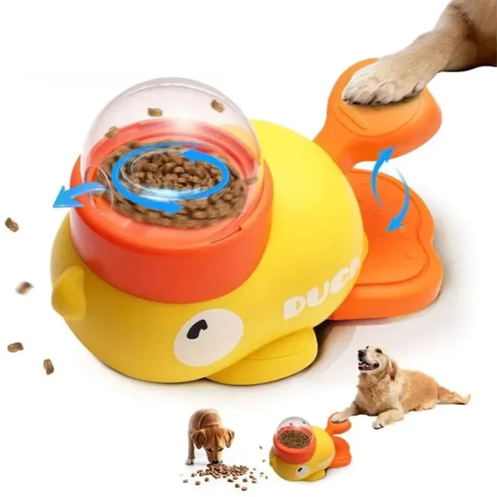 Interactive Slow Feeder Dog Toy – Treat Dispensing Puzzle Toy for Dogs