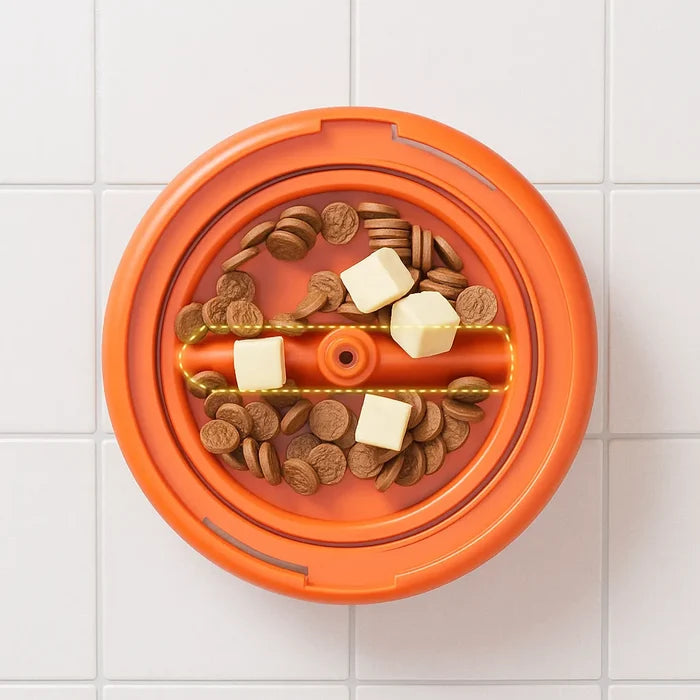 Interactive Slow Feeder Dog Toy – Treat Dispensing Puzzle Toy for Dogs