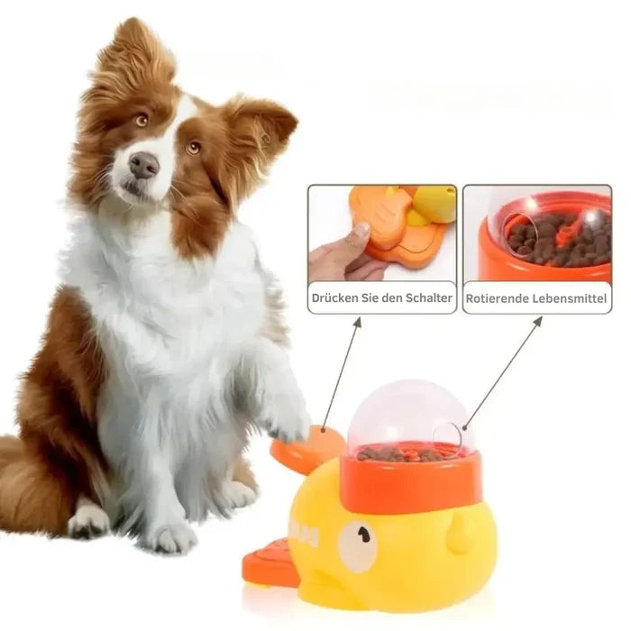 Interactive Slow Feeder Dog Toy – Treat Dispensing Puzzle Toy for Dogs