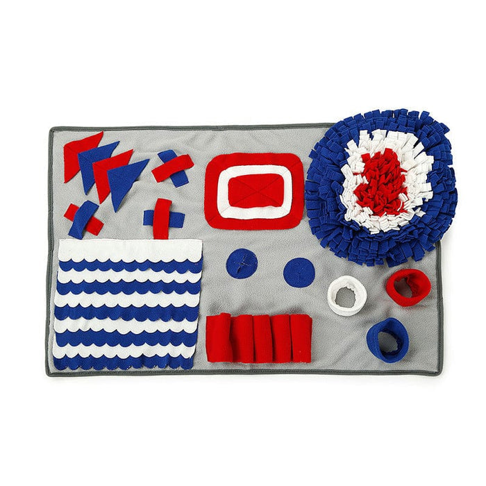Interactive Snuffle Mat for Dogs – Slow Feeder Nose Work Puzzle Toy