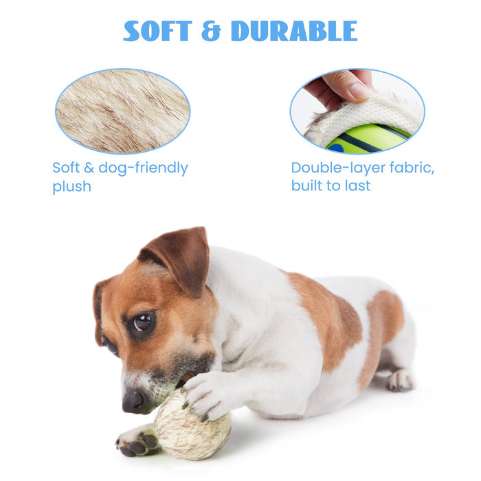 Interactive Wobble Giggle Dog Ball for Active Play & Mental Stimulation