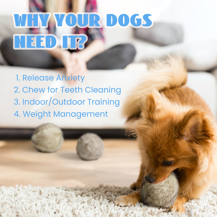 Interactive Wobble Giggle Dog Ball for Active Play & Mental Stimulation