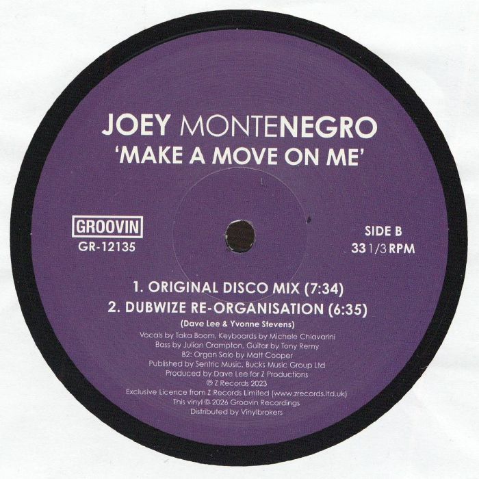 Joey Montenegro-Make A Move On Me