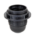 Keyless 4 Piece Threaded Phenolic E26 Socket with Captive Ring (47664)