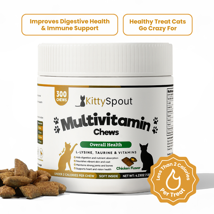 KittySpout Multivitamin Chews - 30 Day Supply