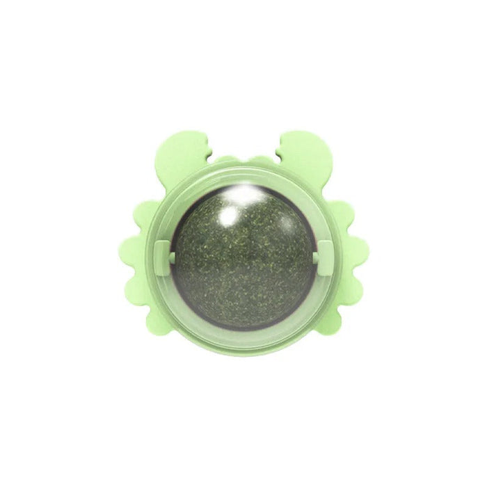 KittyTreat Catnip Ball | Lickable Energy Snack Ball for Cats & Fresh Breath