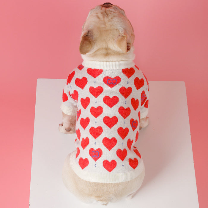 Knitted Sweater for Small Pets