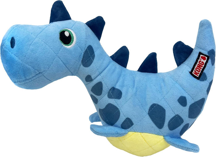 KONG Dynos Roars Fetch Dog Toy | Durable Plush (Medium/Large)