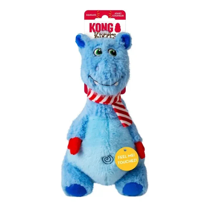 KONG Holiday Knots Belly Hippo | 2025 Christmas Dog Toy