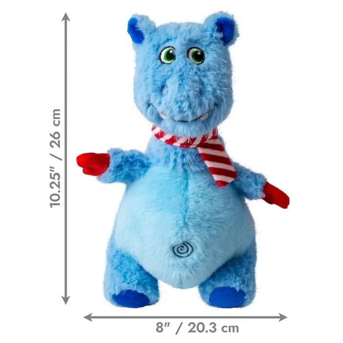 KONG Holiday Knots Belly Hippo | 2025 Christmas Dog Toy