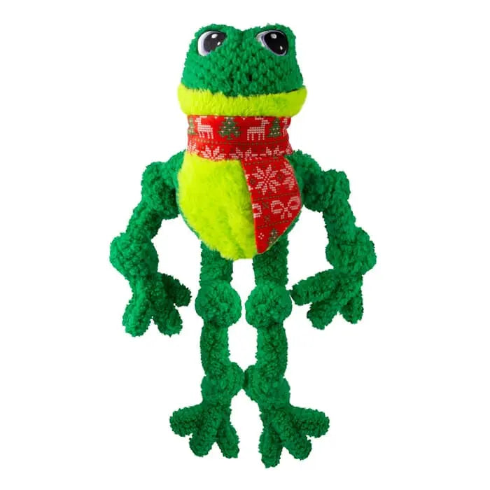 KONG Holiday Knots Frog | 2025 XL Christmas Dog Toy