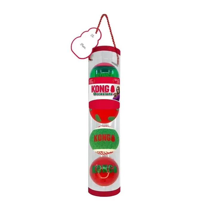 KONG Holiday Occasions Balls | 2025 Christmas Dog Toy