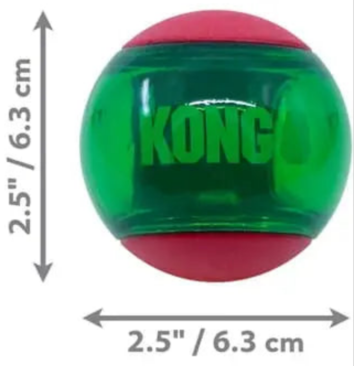KONG Holiday Occasions Balls | 2025 Christmas Dog Toy