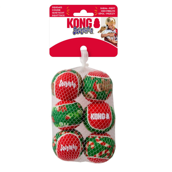 KONG Holiday Squeakair® Balls | 2025 Christmas Dog Toy