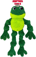 KONG Knots Frog Dog Toy | Durable Plush with Knotted Rope for Large & Extra Large Dogs