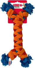 KONG Rope Rally Bone | Durable Soft Dog Tug Toy