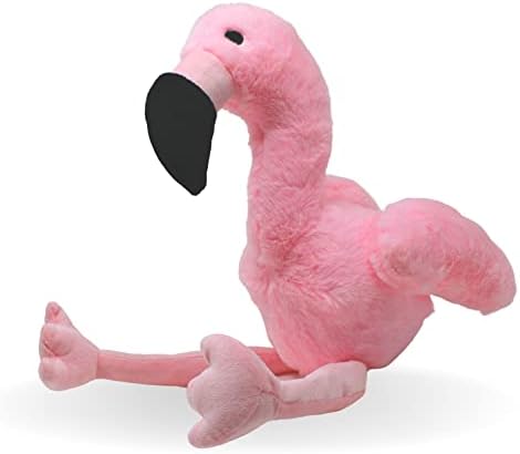 KONG | Shakers Honkers Flamingo | Pink Plush Dog Toy