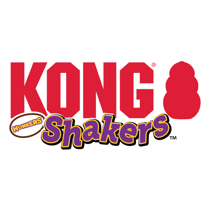 KONG | Shakers Honkers Flamingo | Pink Plush Dog Toy