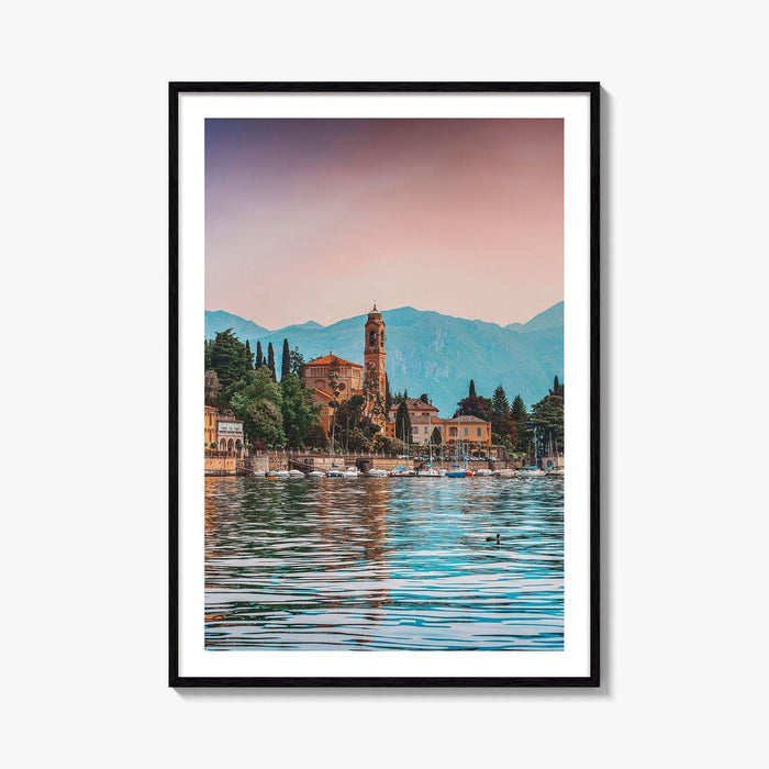 Lake Como Fine Art Photo Print, Tremezzo Mezzegra, Lombardy Alps Italy Wall Decor Poster