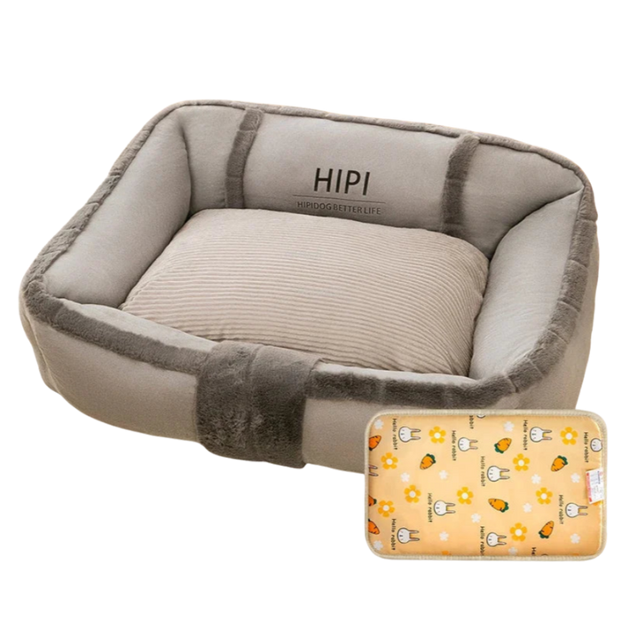 Large Dog Bed | Washable Bite-Resistant Kennel | Orthopedic Comfort Support
