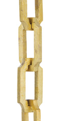 Large, Solid Brass Gothic Style Decorative Lamp Chain