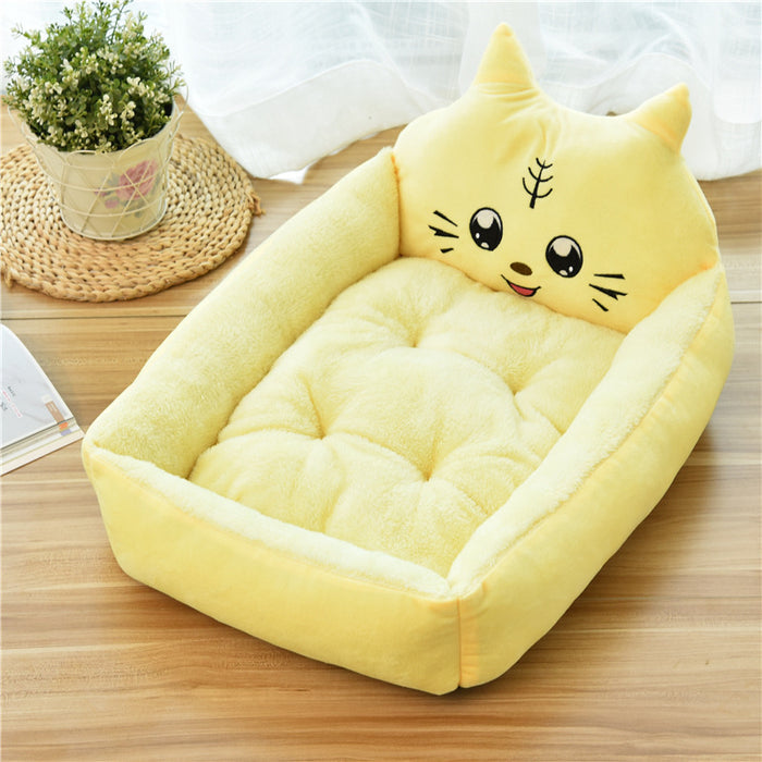 Large Warm Cozy Pet Bed Soft Fleece Nest