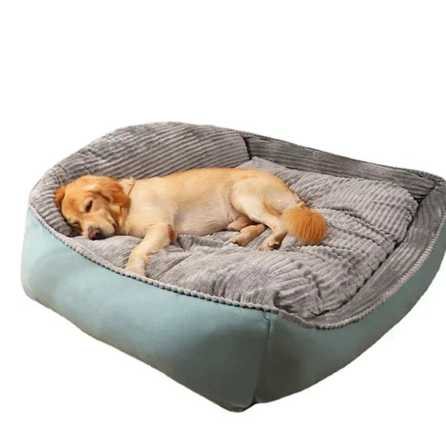 Large Washable Dog Bed with Removable Cover | Non-Slip & Odor-Resistant Design