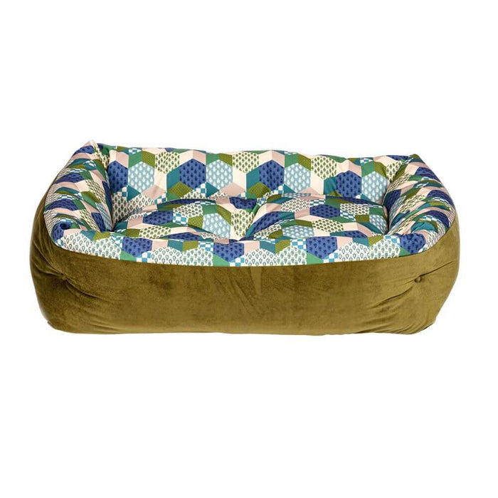Laura Ashley Thistle Patchwork Lounger Small
