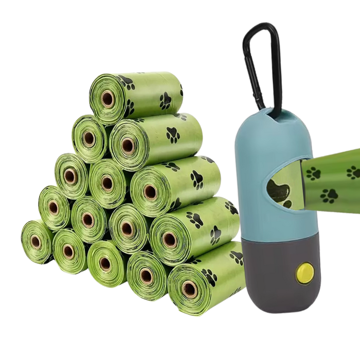 Leak-Proof Dog Poop Bags | Extra Thick, Easy Tear & Biodegradable Waste Bags