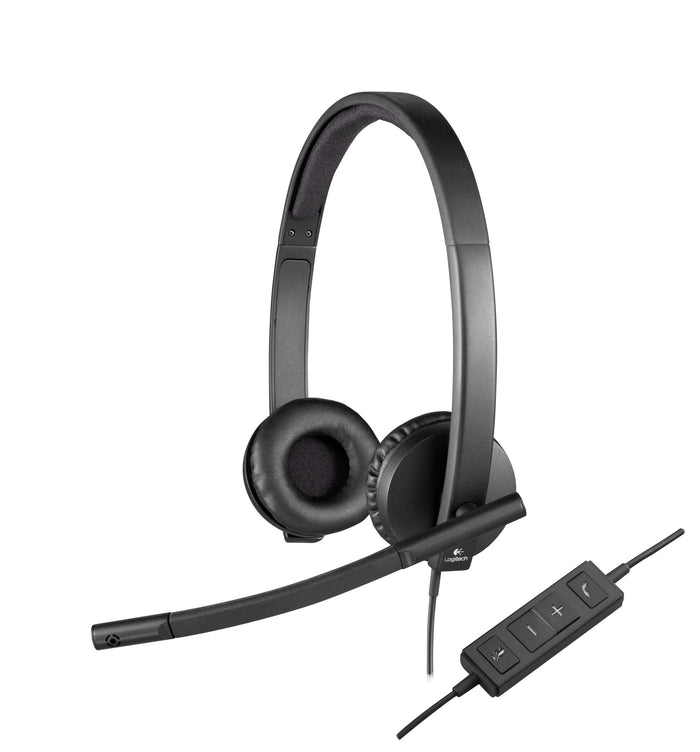 Logitech H570e Headset Head-band Black