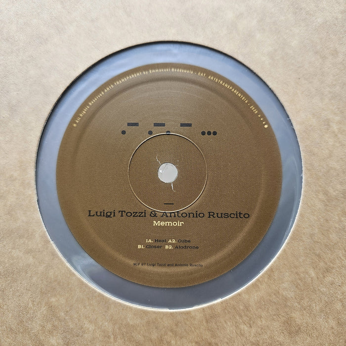 Luigi Tozzi & Antonio Ruscito-Memoir  [Silver Vinyl]