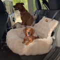 Luxury Cozy Car Bed | Dog Travel Bed – Comfort, Style & Security