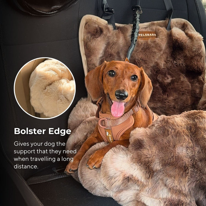 Luxury Cozy Car Bed | Dog Travel Bed – Comfort, Style & Security
