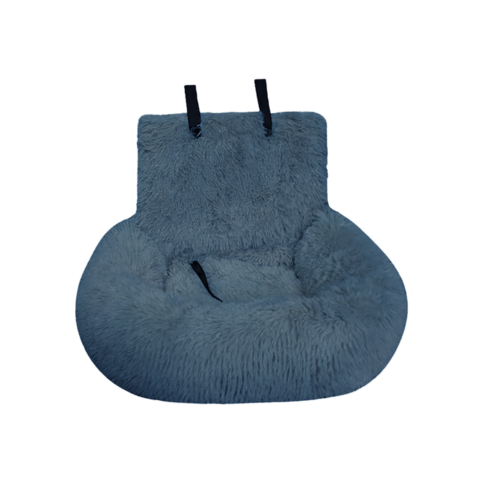 Luxury Dog Car Seat Bed | Safe, Washable & Comfortable Travel Seat for Pets