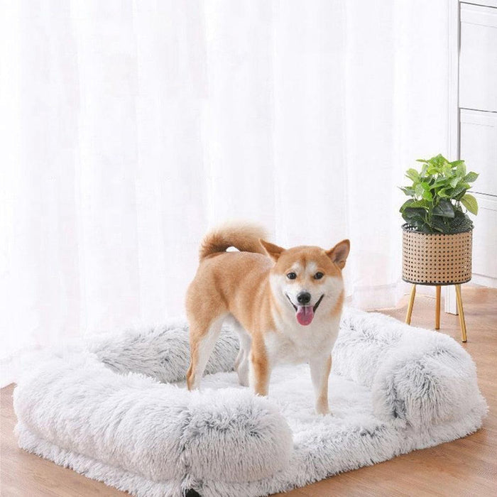 Luxury Fluffy Dog Bed | Soft, Stylish & Easy-to-Clean Comfort Bed