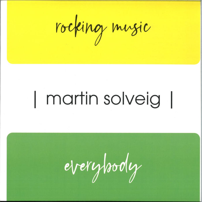 Martin Solveig-Rocking Music" / "Everybody   [yellow translucent vinyl]