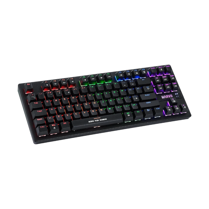 Marvo KG909 keyboard USB QWERTY UK English Black 1